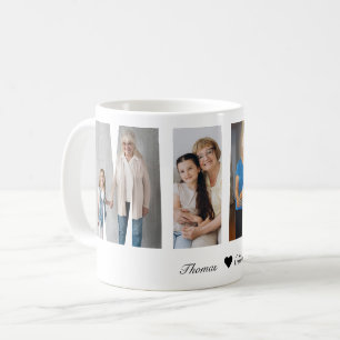 Mimi-Fotocollage-Erinnerung an Oma von den Enkelki Kaffeetasse