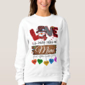 Mimi Geschenk für Weihnachten Sweatshirt (Vorderseite)