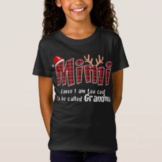 Mimi-Geschenk| Mimi Weihnachten Großes Oma Mimi Lo T-Shirt