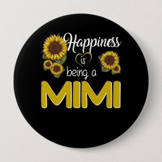Mimi Gift | Glück ist eine MiMi Sonnenblume Button
