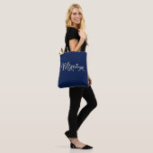 Mimi Glamouröse Perlschrift Tasche (Am Model)