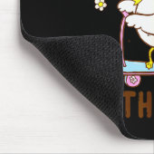 Mimi Goose On The Loose Funny Birthday Matching Fa Mousepad (Ecke)