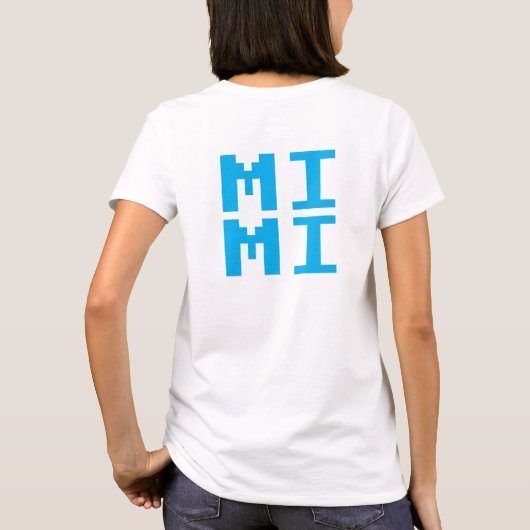 MIMI - Hochnäsig T-Shirt (Rückseite)