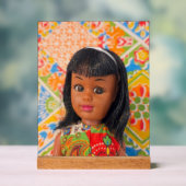 Mimi im Patchworkstil Acrylschild (Neutral)