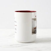 Mimi ist mein Name Spoiling ist mein Spiel Foto Ge Zweifarbige Tasse (Mittel)