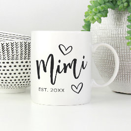 Mimi Jahr gegründete Oma Kaffeetasse