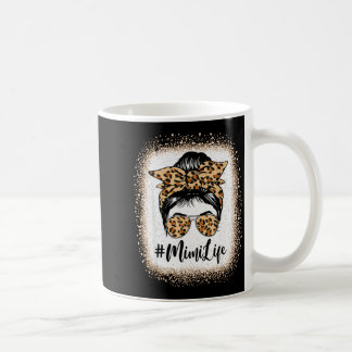 Mimi Leben gebleicht Leopard unordentlicher Dutt M Kaffeetasse