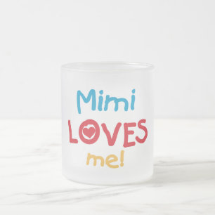 Mimi Lieben Me T - Shirt und Geschenke Mattglastasse