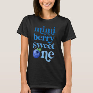 Mimi Mama Erstgeburt Berry Sweet One Blueberry T-Shirt
