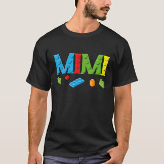 Mimi Master Builder Gebäude Bricks Blocks Family T-Shirt
