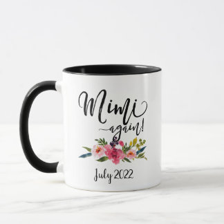 Mimi nochmal, Personalisiertes Baby-Announcement-G Tasse