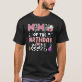 Mimi Of The Birthday Girl Farming Barnyard Birthda T-Shirt (Vorderseite)