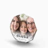 Mimi Oma Script Overlay Fotoblock (Rechts)