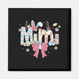 Mimi Ostern Kokette Schleife Frohe Ostern Hase Kan Magnet
