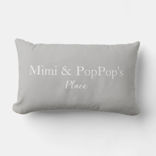 Mimi Pop Pop Place Zuhause Großmutter Lendenkissen