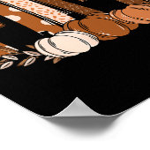 Mimi Pumpkin Halloween Erntedank Oma Fall L Poster (Ecke)
