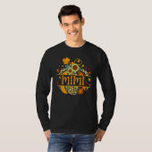 Mimi Pumpkin Women Thanksgiving Leopard Fall T-Shirt (Vorne ganz)