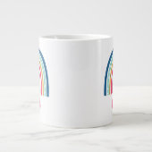 Mimi Regenbogen Jumbo-Tasse (Vorderseite)