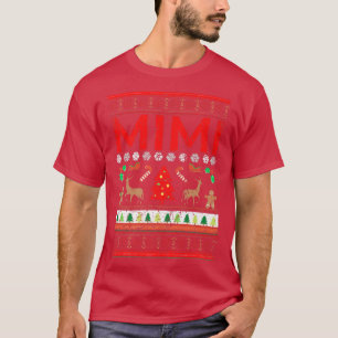 Mimi Retro Vintaged Not leidend hässlichen Weihnac T-Shirt