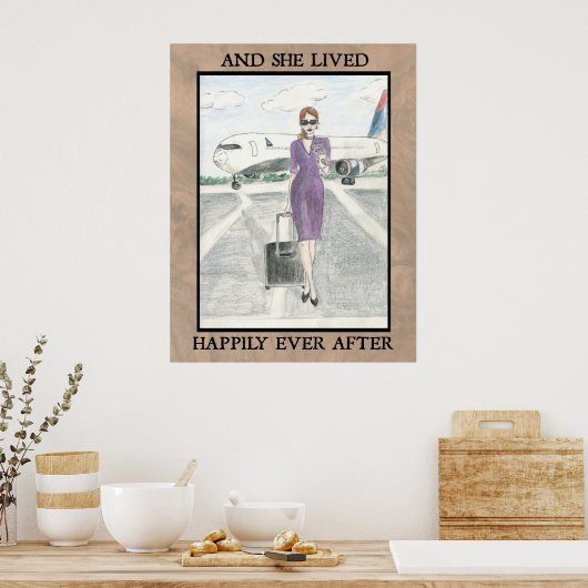 MIMI RTIREMENT POSTER (Küche)