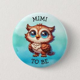 Mimi sein | Woodland Creatures Babydusche Button