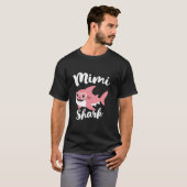 Mimi Shark Mother's Day Oma Funny T-Shirt (Vorne ganz)