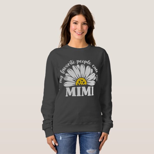 MiMi Sweatshirt, Geschenk für Oma Sweatshirt (Vorne ganz)