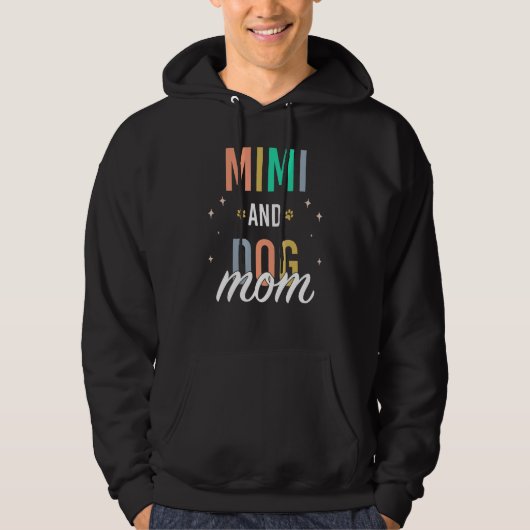 Mimi und Hundemama Hoodie (Vorderseite)