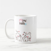 Mimi und Neko Bum Bum Dancing Kaffeetasse (Links)