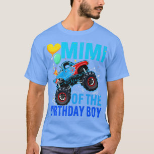 Mimi vom Geburtstagsjungen Racing Monster Truck Fa T-Shirt