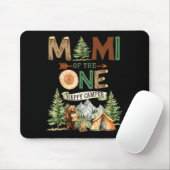 Mimi vom glücklichen Camper 1. Geburtstag Camping Mousepad (Mit Mouse)