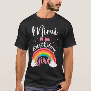 Mimi von der Geburtstagsgärtnerin Rainbow Theme Fa T-Shirt