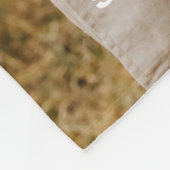 Mimi We Liebe you Hearts Modern Single Foto Fleecedecke (Ecke)