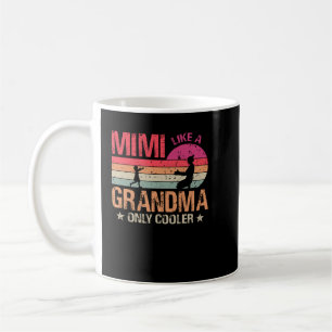 Mimi wie ein Oma nur Cooler Niedlicher Mütter Tag Kaffeetasse
