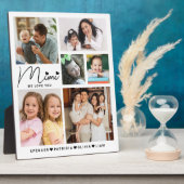 Mimi Wir Liebe Sie Großkinder Namen 6 FotoCollage Fotoplatte (Seite)