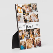 MIMI Wir Liebe Sie hören DIY Moderne FotoCollage Fotoplatte (Seite)