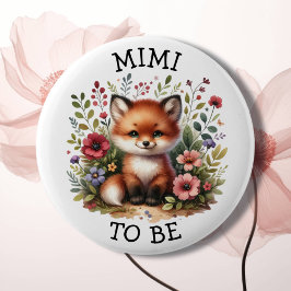Mimi | Woodland Themed Baby Dusche Button