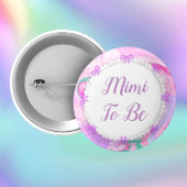 Mimi zum Kinderdusche pink und Lila Button