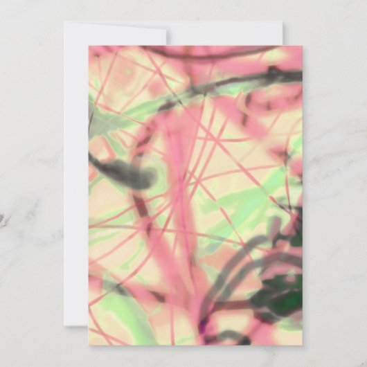 "Mimic 1" (Detail) Einladung von Zemarelli (Vorderseite)