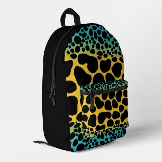 Mimic Giison Dart Frog Bedruckter Rucksack (Rückseitige Ecke links)