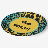 Mimic Giison Dart Frog Go Wild! Pappteller (Schrägansicht)