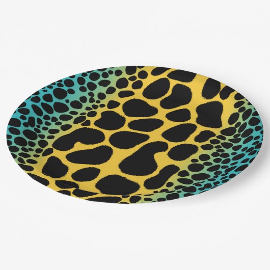 Mimic Giison Dart Frog Pappteller (Schrägansicht)