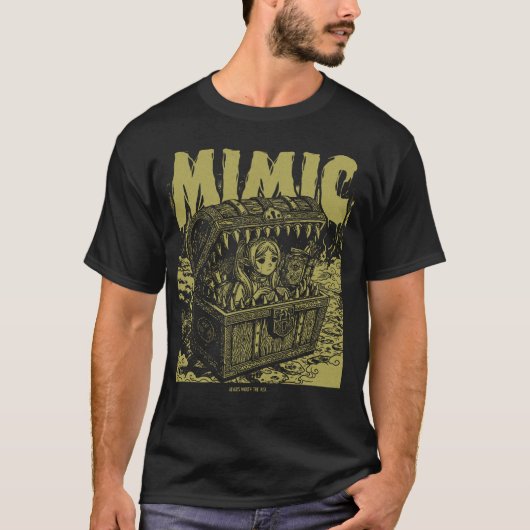 Mimic Metall Design T-Shirt (Vorderseite)