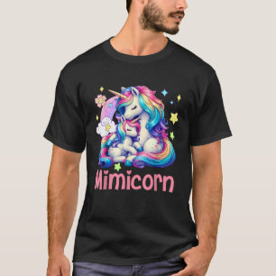 Mimicorn Mutter Tag Mimi Kostüme Einhorn Lover T-Shirt