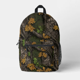 Mimikry-Tarnmuster Bedruckter Rucksack