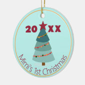 Mimis 1. Weihnachtsdekoration im Foto Keramik Ornament (Links)