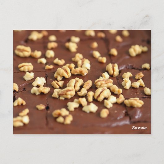 Mimi's Brownies Recipe Card Postkarte (Rückseite)