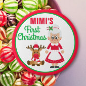 Mimis erster Weihnachtsknopf Button