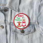 Mimis erstes Weihnachts-Button Button (Beispiel)
