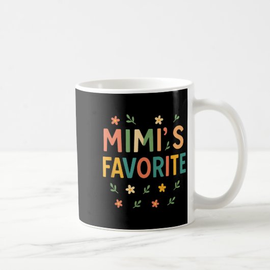 Mimi's Favorite Family Baby Granhild Quote  Kaffeetasse (Rechts)